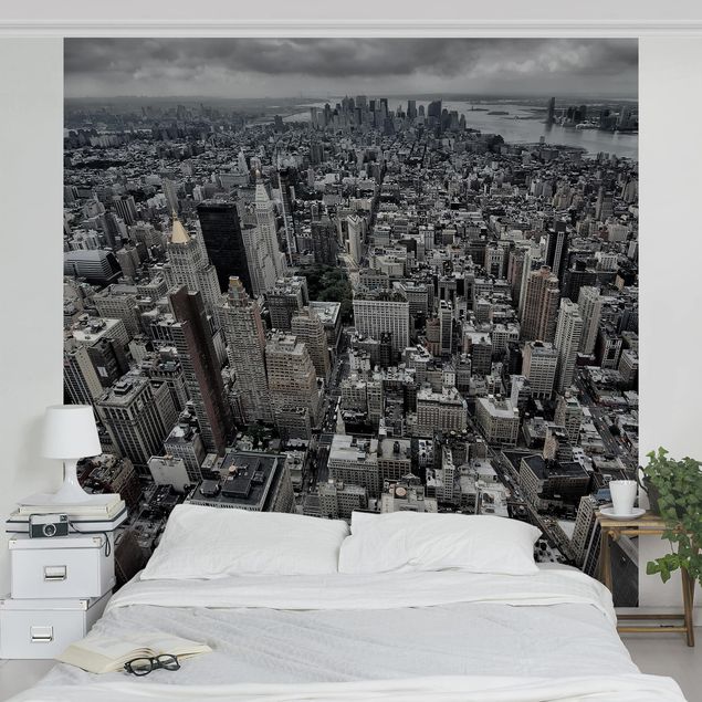 Contemporary wallpaper View Over Manhattan