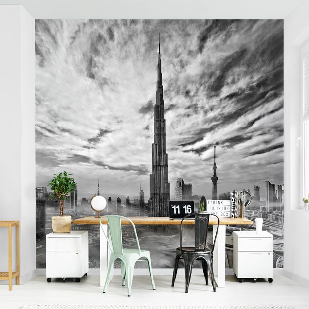 Modern wallpaper designs Dubai Super Skyline