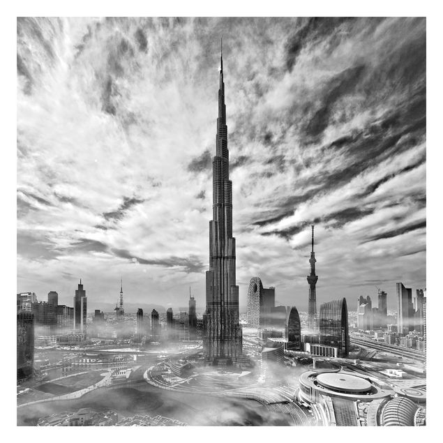 Adhesive wallpaper Dubai Super Skyline
