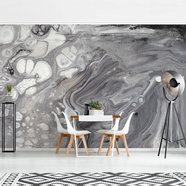 Wallpapers grey Melting Rock I