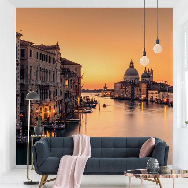 Beautiful sunset wallpaper Golden Venice