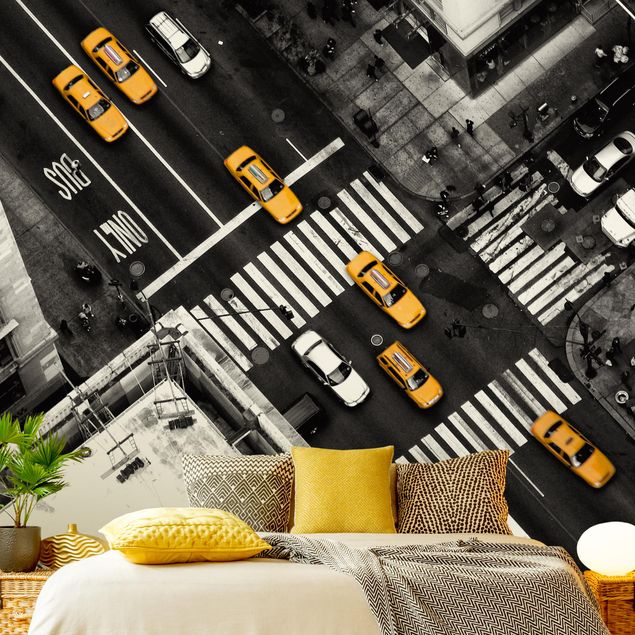 Wallpapers modern New York City Cabs