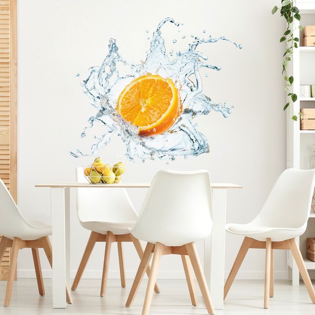 Wall art stickers Fresh orange