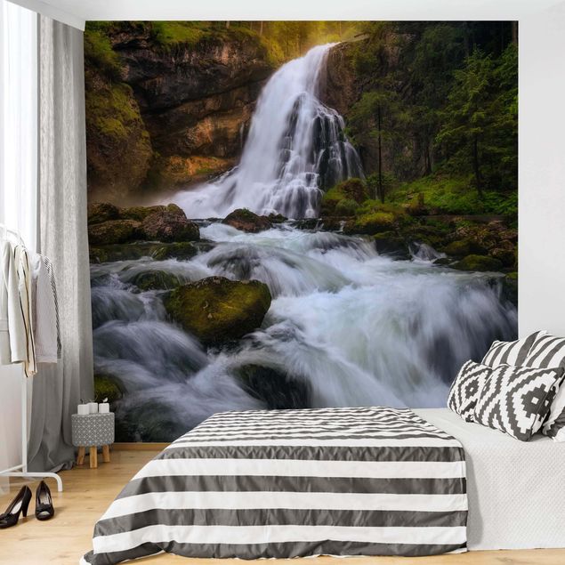 Wallpapers waterfall Flood In Spring