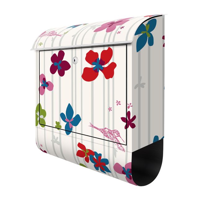 Mailbox Floral Pattern