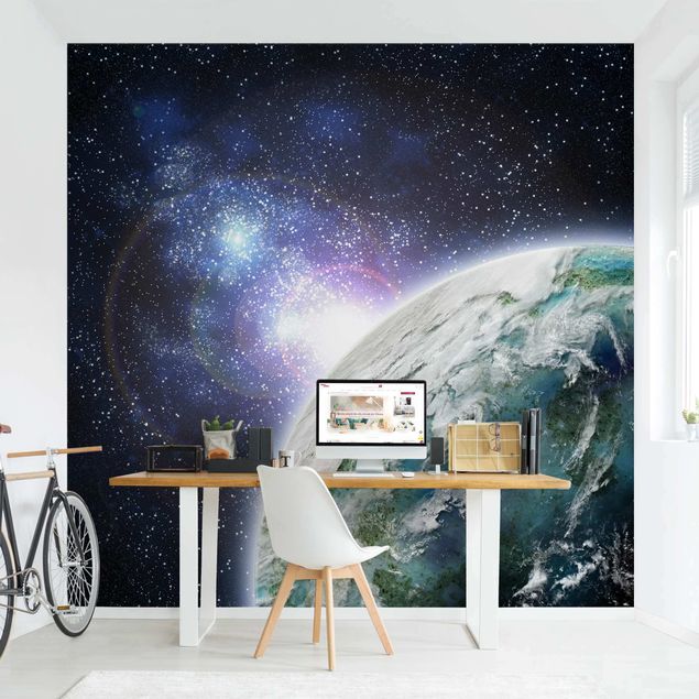 Modern wallpaper designs Galaxy Light
