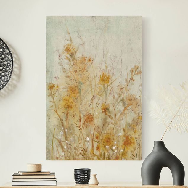 Floral canvas Yellow Meadow Of Wild Flowers