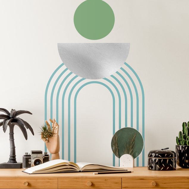 Wall art stickers Geometric forms composition IV