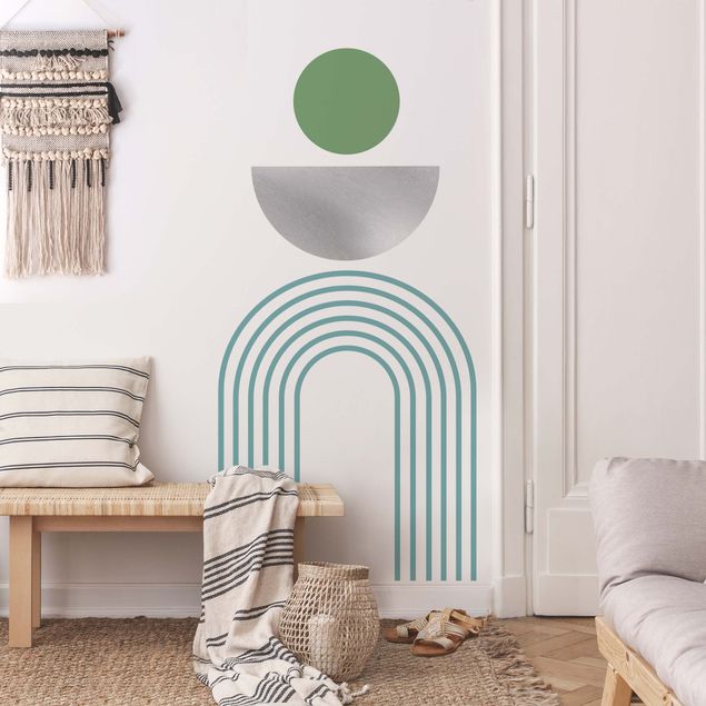 Wall sticker - Geometric forms composition IV