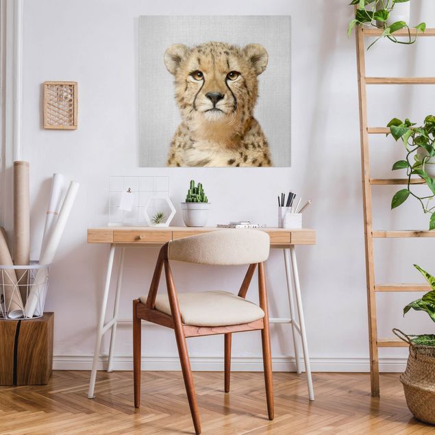 Cat canvas Cheetah Gerald