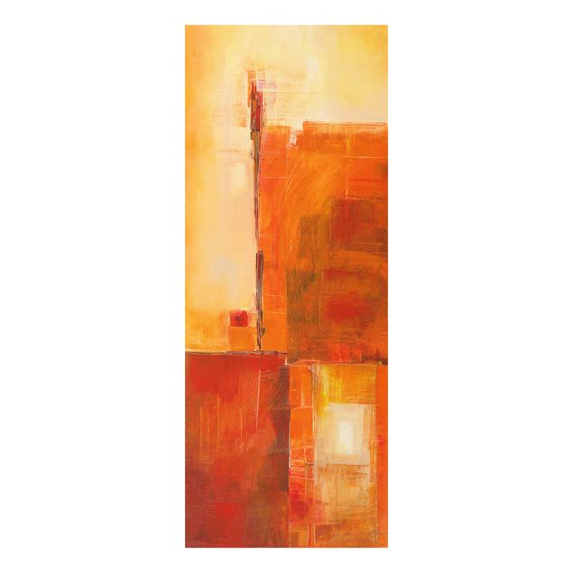 Prints brown Petra Schüßler - Abstract Orange Brown
