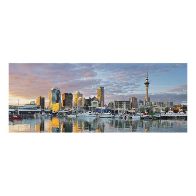 Skyline prints Auckland Skyline Sunset