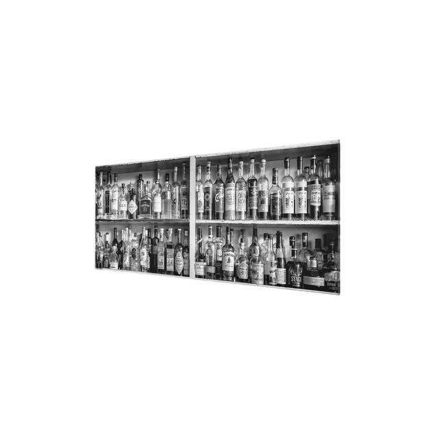 Glas Magnetboard Bar Black & White