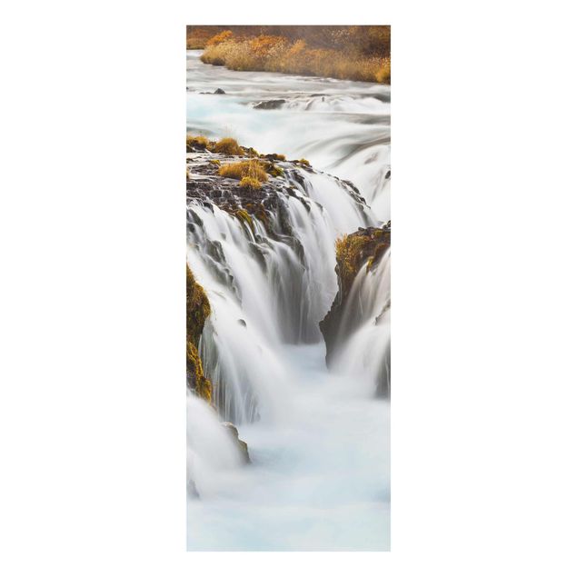 Prints modern Brúarfoss Waterfall In Iceland