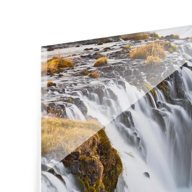 Prints Brúarfoss Waterfall In Iceland