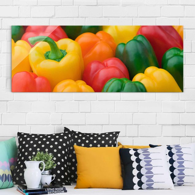 Modern art prints Colourful Pepper Mix