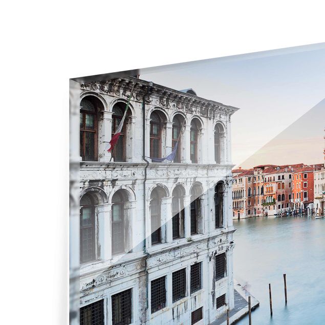 Prints Grand Canal View From The Rialto Bridge Venice