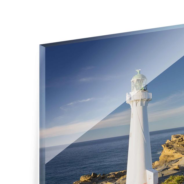 Contemporary art prints Castle Point Lighthouse New Zealand