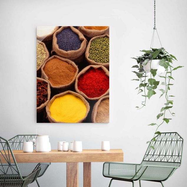 Prints modern Colourful Spices