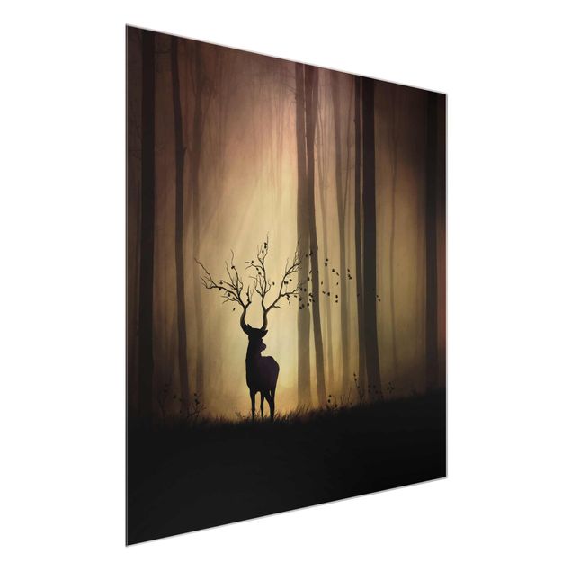 Wall art deer The Lord Of The Forest