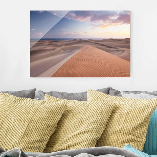 Glass prints dunes View Of Dunes