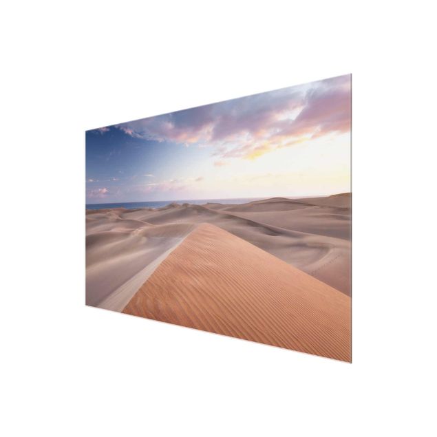 Glass prints landscape View Of Dunes