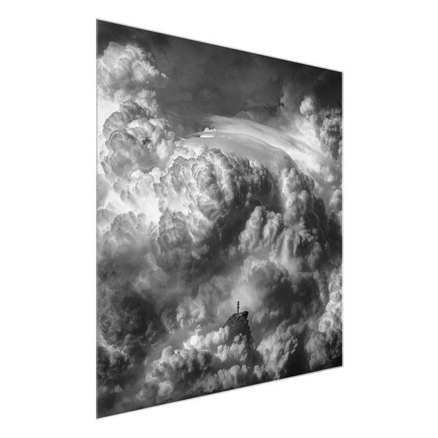 Black and white wall art A Storm Is Coming