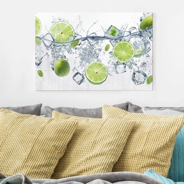 Contemporary art prints Refreshing Lime