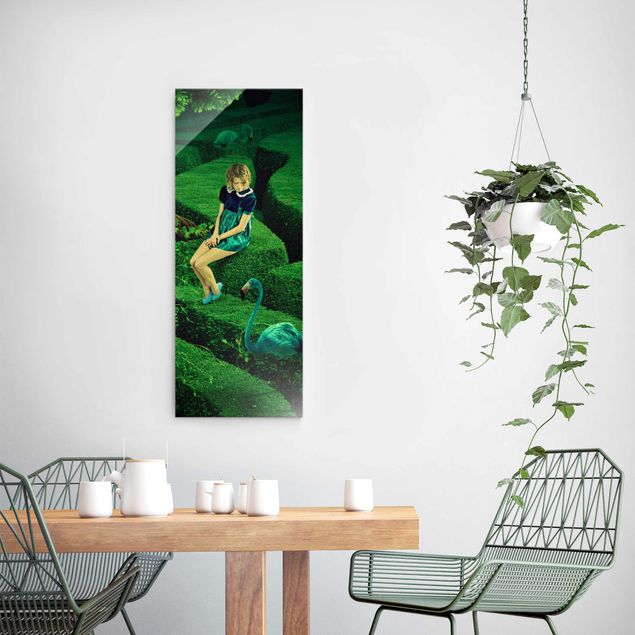 Contemporary art prints Woman in the Labyrinth