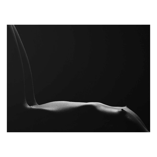 Black and white art Nude in the Dark