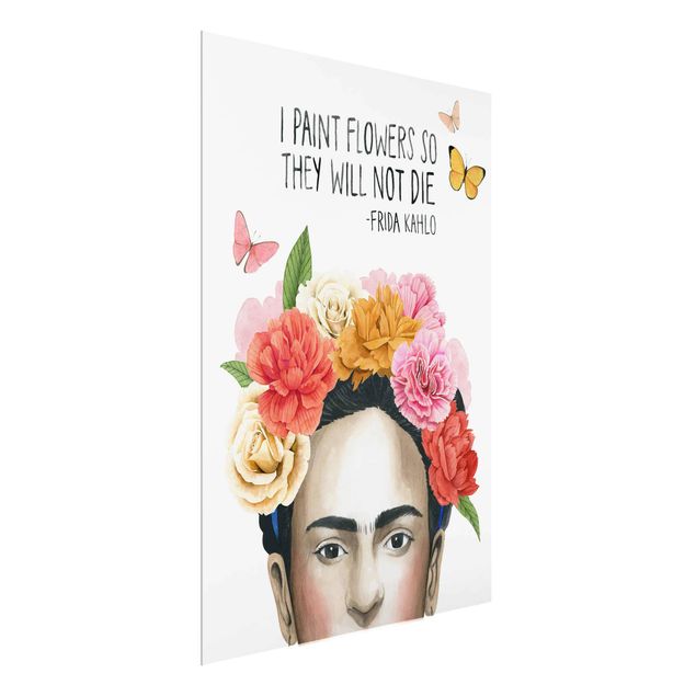 Prints flower Frida's Thoughts - Flowers