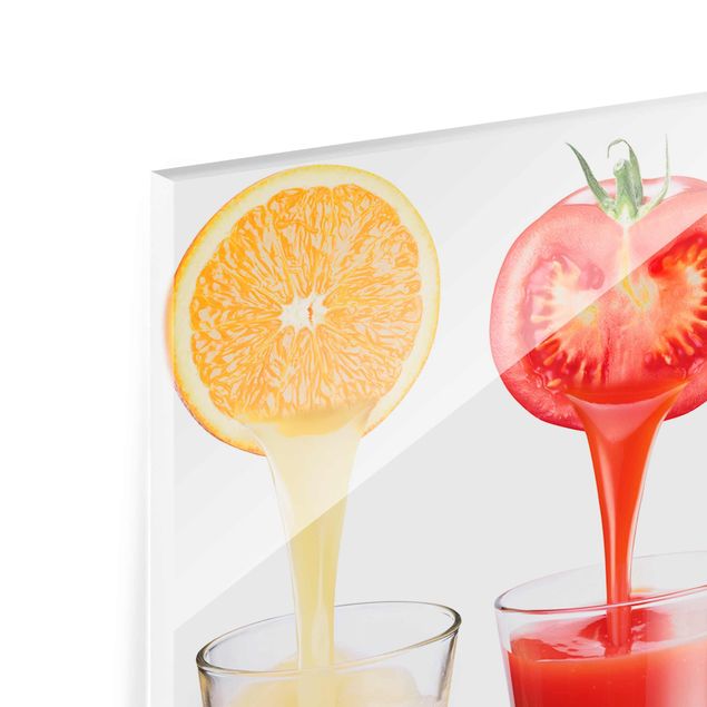 Glass print - Freshly Squeezed