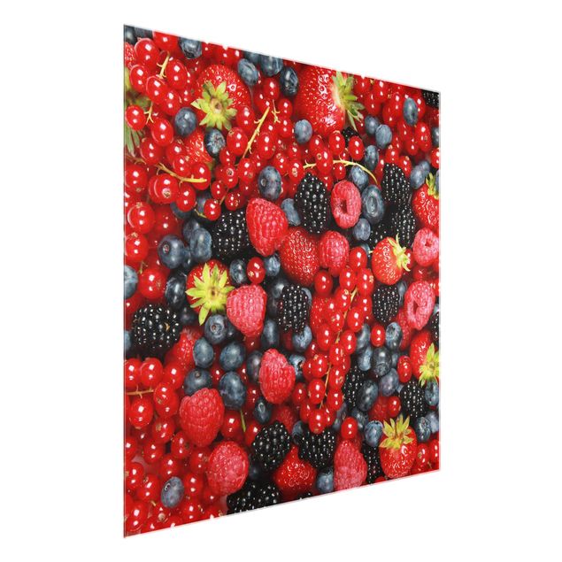 Flower print Fruity Berries