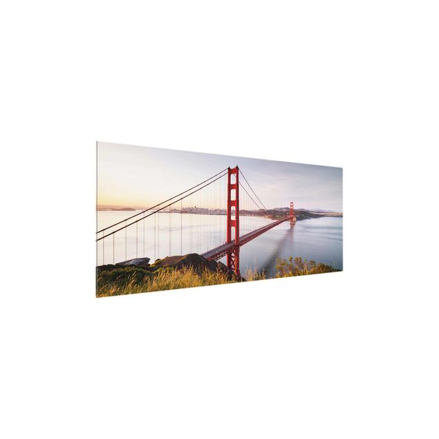 Navy wall art Golden Gate Bridge In San Francisco