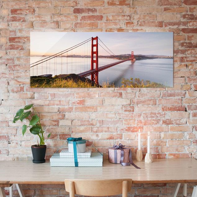 Modern art prints Golden Gate Bridge In San Francisco