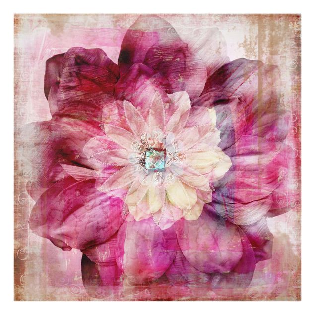 Prints Grunge Flower