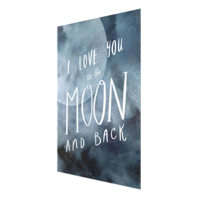 Prints Heavenly Love - Moon