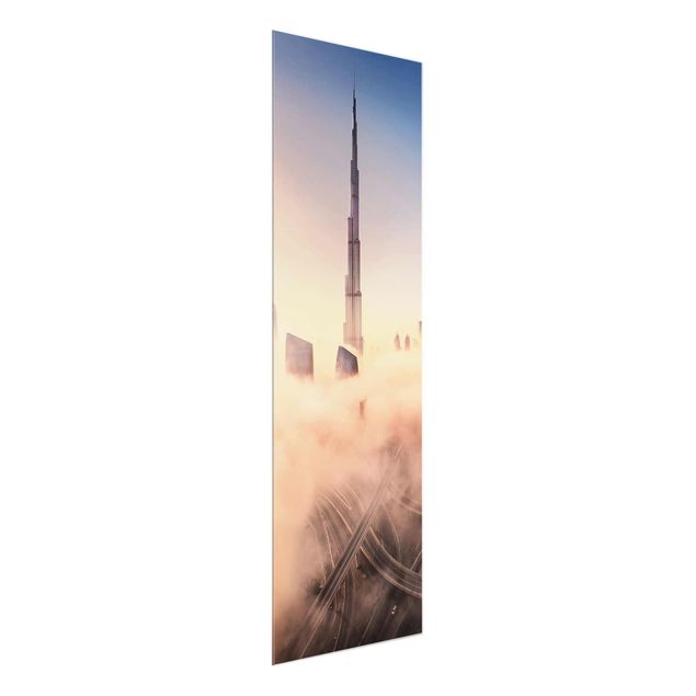 Modern art prints Heavenly Dubai Skyline