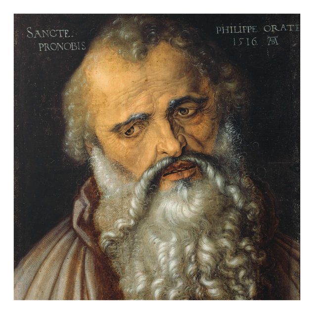 Framed portrait prints Albrecht Dürer - Apostle Philip