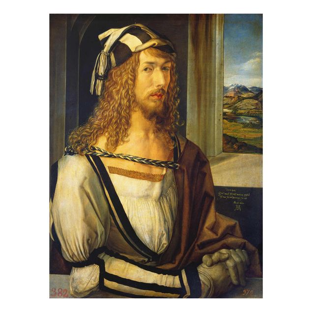 Prints portrait Albrecht Dürer - Self-portrait at 26