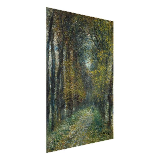 Prints landscape Auguste Renoir - The Allée