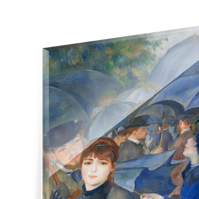 Framed portrait prints Auguste Renoir - Umbrellas