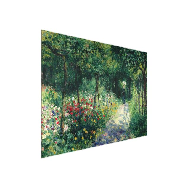 Landscape canvas prints Auguste Renoir - Women In A Garden