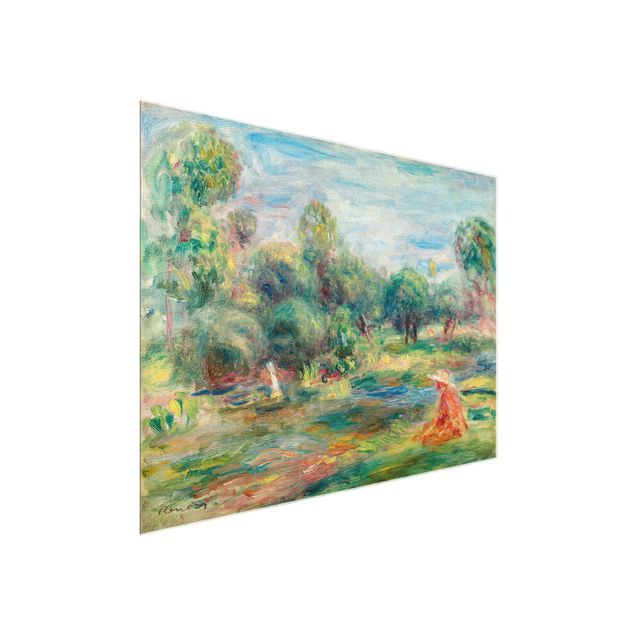 Prints landscape Auguste Renoir - Landscape At Cagnes
