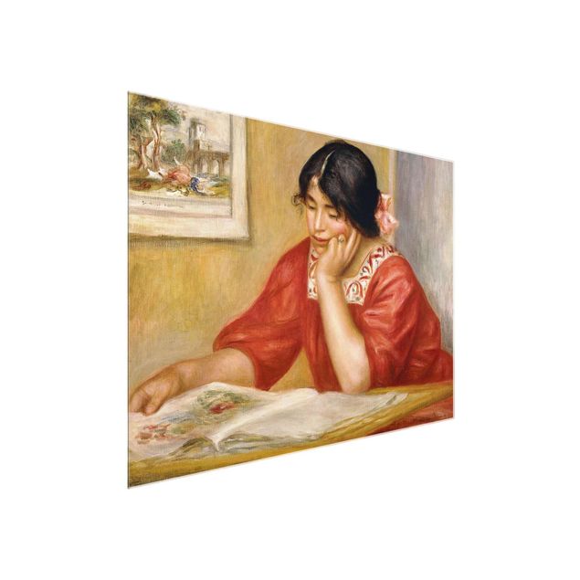 Art prints Auguste Renoir - Leontine Reading