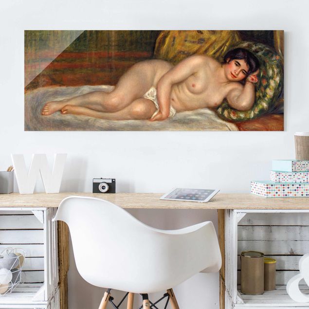 Impressionist art Auguste Renoir - Nude Lying, The Source