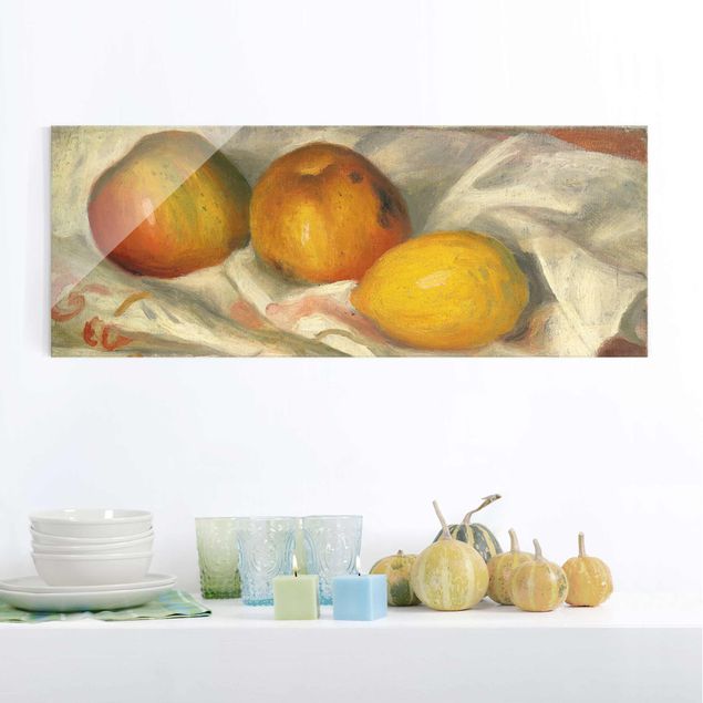 Kitchen Auguste Renoir - Two Apples And A Lemon