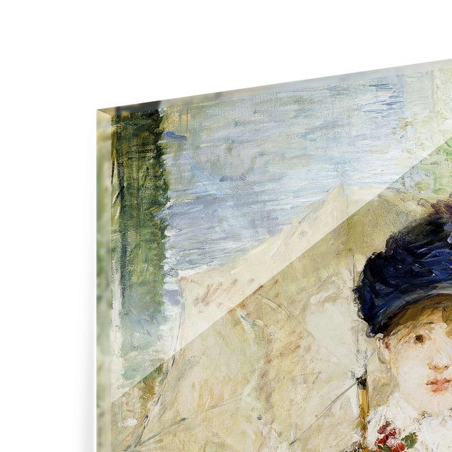 Magnettafel Glas Berthe Morisot - Lady with Parasol