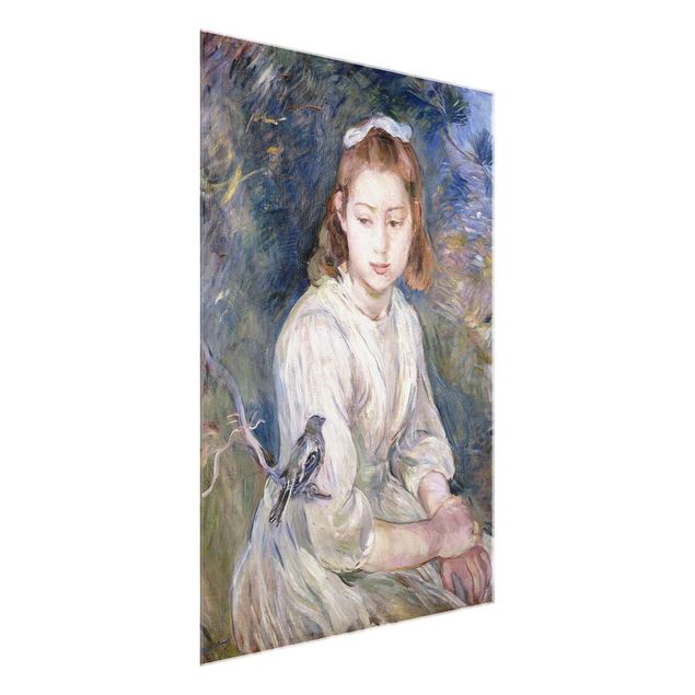 Contemporary art prints Berthe Morisot - Young Girl with a Bird