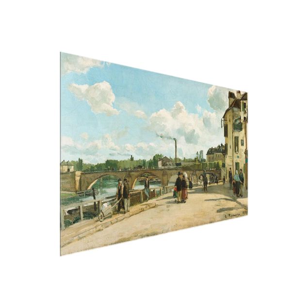 Art style post impressionism Camille Pissarro - View Of Pontoise
